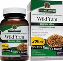 Respuesta de la naturaleza Wild Yam Root Standardized, Vegetarian Capsules, 60-Count