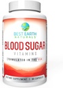 Best Earth Naturals Blood Sugar Vitamins, 60 Count