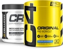 Cellucor Pre Workout &amp; Creatine Bundle, C4 Original Pre Workout Powder, Frozen Bombsicle, 30 Servings + Cor Performance Creatine Powder, 72 Servimientos