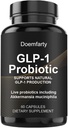 60 PCS GLP-1 Probiotic - AFU Multi-Strain Probiotic + Prebiotic, Naturally Support GLP-1 Production, Delayed Release, Third-Party Tested, for Men &amp; Women 60 Servings (Pack of 1) V7