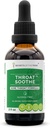 Extracto sin alcohol, gotas herbales de alta potencia, Tintura hecha de Tintura, Licorice, Elm resbaladizo, Marshmallow, Sage, Echinacea, Elderberry. Sore Throat Formula 2 oz