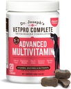 Suplemento completo del perro multivitamínico Dr. Joseph VetPro, 120 Conde (Large Dog 60 Day Supply), 5in1 Chew con vitaminas, enzimas " Nutrientes, Hip " Joint Health, Immune System " Allergy Support