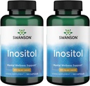 Swanson Inositol 650 Milligrams 100 cápsulas (2 Pack)