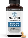 NeuroQ Memory & Focus - Boosts Cognitive Performance & Healthy Brain Function - Neuroprotective Formula by Dr. Dale Bredesen - Gotu Kola Ginkgo Phosphatidylserine Coffee Fruit & Propolis - 60 cápsulas
