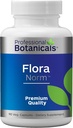 Botánicos profesionales Flora Norm - 12-Strain Potent Vegan Probiotic Mix (10 Billion CFU/gm.) Soporta Salud Digestiva e Inmune 90 cápsulas vegetarianas