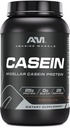 Amazing Muscle Casein Protein Powder ← Chocolate Flavor ← 25 G Protein Silencio 2 Lb (907 G) ← Non-GMO Silencio Made in USA