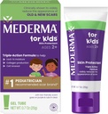 Mederma Scar Gel for Kids - Reduces Appearance of Old & New Scars from Cuts, Burns, Surgery, Insect Bites & Scrapes, Grape Scented, Goes on Purple & Rubs in Clear, Ages 2+, 0.70 Oz