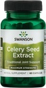 Swanson Superior Herbs- Celery Seed Extract - Maximum Strength - 150 mg 60 cápsulas