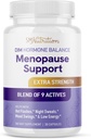 Menopause Supplement for Women Hot Flashes &amp; Night Sweats ← Hormone Balance, Menopause Relief for Women ' Perimenopause Support Silencio con Black Cohosh, DIM & Red Clover tención Tested tención 30 Ct
