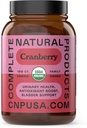 Cápsulas ecológicas de arándano 500mg ← Planta-Basada, Vegan, No GMO, No Fillers Silenciosos Apoyos Urinary Tract &amp; Bladder Health ← Orgánica Cranberry Powder Suplemento