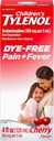 Tylenol Líquido Oral Suspension Reliever " Fever Reducer with Acetaminophen, Aspirin-, Ibuprofen-, High Fructose Corn Syrup- " Dye-Free, Cherry, 4 Fl. Oz
