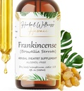 Frankincense Liquid Extract - Herbal Wellness Supplement, Boswellia Serrata Dried Resin Tincture, Alcohol-Free 4 Fl.oz