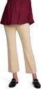Maternidad Maternidad Mujeres Super Stretch Secret Fit Over the Belly Ankle Straight Leg Pregnancy Dress Pants for Work