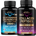 NUTRAHARMONY Glucosamine Chondroitin &amp; Collagen Peptides Capsules