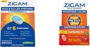 Zicam Cold &amp; Flu Symptoms 20 Tablets Cold Remedy Zinc Rapidmelts 25 Contar Bundles Homeopáticos Cold Shortening