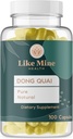 Como Mine Dong Quai (100 cápsulas), Puro &amp; Natural, No Fillers o Aditivos, Gratuito, Suplemento Herbal para Mujeres