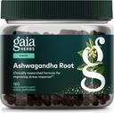 Gaia Herbs Ashwagandha Root - Stress Relief & Sleep Support Supplement - Supports Balanced Energy Levels & Positive Outlook* - 180 Vegan Liquid Phyto Capsules (90-Day Supply)