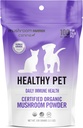 Om Mushroom Matrix Pet - Canine peru Healthy Pet Silencio EE.UU. Grown Human-Grade Organic Mushroom Powder Pet Supplement ← Daily Functional Immune Support for Dogs & Cats ← 100 Grams, 3.5 oz