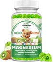 Liposomal Gummies Magnesium Glycinate Gummies for Kids Supplement-w/Omega-3, Vitamin B6, D3- Support Calm Stress Relief, Bones, Mood, Green Apple & Kiwi Flavor, 60 Conde