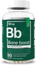 Elementos esenciales Boost Bone Health Supplement - Bone Support and Calcium Supplement with Vitamin D 3, K2, Cissus Quadrangularis for Bone Strength - 90 Capsules (30 Day Supply)