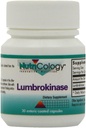 Nutricology Lumbrokinase Supplement - Circulatory System Support, Supports Blood Circulation Ya en The Normal Range - 30 Delayed Release Vegetarian Capsules