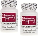 Cardiovascular Research Lipothiamine B1 Suplemento 240 Tabletas - Vitamina B1 Ahora con ácido lipoico alfa - 2 X 120 Conde