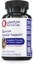Quantum Nutrition Labs Prostate Support - Prostate Supplements for Men, Prostate Health Formula, Natural Supplement with Organic Saw Palmetto - 90 Vegetarian Capsules