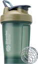 BlenderBottle Classic V2 Shaker Bottle Perfect para Protein Shakes y Pre Workout, 20oz, Full Color Tan