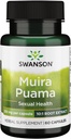 Swanson Muira Puama (10:1) 250 Milligrams 60 cápsulas
