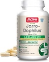 Jarrow Formulas Jarro-Dophilus + FOS - 3.4 Billion Organisms Por Serving - 100 Veggie Caps - Prebiotic &amp; Probiotic - Nutritional Support to Beneficial Bacteria - Hasta 100 Servings