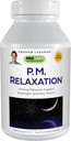 ANDREW LESSMAN P.M. Relaxation - 90 Capsules - Natural Support for Gentle Restful Sleep with Melatonin, Valerian, Passionflower, Hops, Chamomile. No mañana Grogginess pequeño fácil de intercambiar cápsulas
