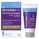 Mederma PM Crema intensiva de miedo durante la noche, trabaja con la actividad regenerativa nocturna de la piel, clínicamente mostrada para hacer cicatrices más pequeñas y menos visibles, 1.0 Oz (28g)