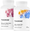 THORNE - Active Aging Multivitamin Bundle - Tailored Nutrition for Men &amp; Women 50+ - 30 Servings