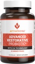 ACTIVATEDYOU Advanced Restorative Probiotic for Daily Use- 30 Strain Digestive Gut Health & Immune Function Support- Acidophilus Supplement for Radiant-Looking Skin (30 cápsulas)