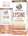 Vegan Lysine Supplement by MaryRuth's | Ultra Absorption | Lysine 500mg | Collagen Formation Support | Immune Support Supplement | Health & Wellness | Non GMO | Gluten Free | 30 Servings