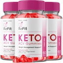 rize labs - Refit Keto ACV Gummies for Advanced Weight Loss with Apple Sider Vinegar, Supplement, Helps in Reducing Belly Fat, for Extra Strength (180 Gummies)