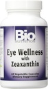 Bio Nutrition Eye Wellness 60 Vegetarian Capsules ← Zeaxanthin tención 60 Servings per Bottle ← Soporta Eye and Vision Health