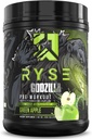 RYSE Godzilla X Noel Deyzel Pre Workout Powder - Green Apple - 400mg Caffeine, High Stim Pre-Workout para Hombres " Mujeres con Citrulline " Beta Alanine - Energía, Bomba " Focus - 20/40 Servings