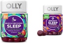 OLLY Muscle Recovery Sleep Gummies, 40 Cuenta Immunity Sleep Melatonin Gummy, 36 Conde Bundle