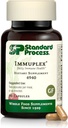 Standard Process Inc. Immuplex - Daily Immune Support Suplemento con Folate, Iron, Vitamina C &amp; Vitamina A - Suplemento Mineral con Ingredientes Antioxidantes - 90 cápsulas