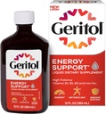 Geritol, Vitamina Líquida y Suplemento de Hierro, Apoyo Energético, Contiene Alta Potencia B-Vitamins e Hierro, Tasting agradable, Fácil de Tragar, Sin Dulces Artificiales, No GMO, 12 Oz