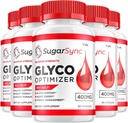 (5 Pack) SugarSync Glycogen – Sugar Sync Capsule Cleaner, Sugar Sync Pills, Advanced Formula for General Wellness, SugarSync Reseñas, 300 cápsulas