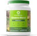 Amazing Grass Green Superfood Energy: Super Greens Powder " Plant Based Caffeine with Green Tea, Beet Root Powder " Flax Seed, Lemon Lime, 100 Servings (Packaging May Vary)