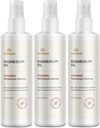 Swanson Magnesium Oil Spray Zechstein Magnesium Soothes Muscles Nourishes Skin Stress Relief Sleep Rapid Absorption Dr. Barbara Hendel's Formula 8 fl oz (237 ml) Liquid (3 Pack)