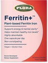 Flora Ferritin+ Delayed-Release Iron Supplement - Plant-Based Iron Supplement - Blood Cell & Energy Support - Vegan & Gluten-Free - Blister Pack - 30 Vegan Capsules