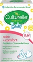 Culturelle Baby Calm + Comfort Probióticos + gotas de manzanilla ¦ Ayuda a reducir la aparición digestiva infantil ocasional, 0.29 fl. oz. Suelciones