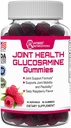 Híbrido Nutraceuticals Joint Health Supplement - Glucosamine Gummies with Vitamin E - Support Joint Mobility & Flexibility Support Supplement, Raspberry Flavor - 60 Gummies