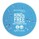Rimmel London Kind &amp; Free, Clear, Brow Wax, Easy to Apply, Long-Lasting Hold, No Flaking, No Residue, Lifted Brows, 0.28oz