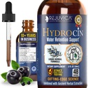 Hydrocin - Advanced Diuretic Water Retention Support Supplement - Liquid Delivery for Better Absorption - Dandelion, Uva Ursi, Juniper Berry, Celery Seed, Green Tea &amp; More!